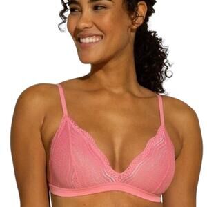 Cosabella Dolce Soft Bralette Venetian Dusk Pink Small 32C/D, 34A/B Wireless